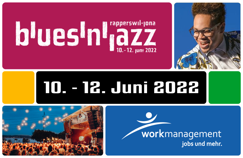 Die Workmanagement AG am blues'n'jazz Festival 2022