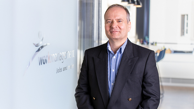 Portrait von Markus Ritter aus der Workmanagement-Filiale Frauenfeld