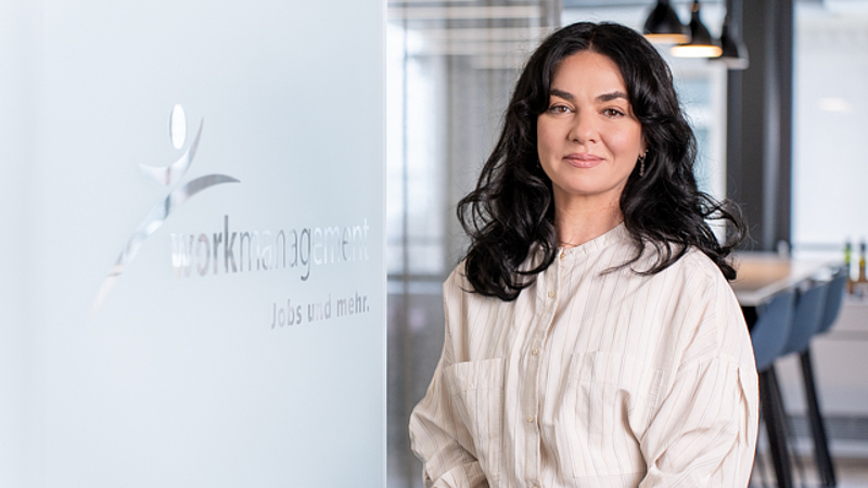 Portrait von Zisan Adin aus der Workmanagement-Filiale Zürich