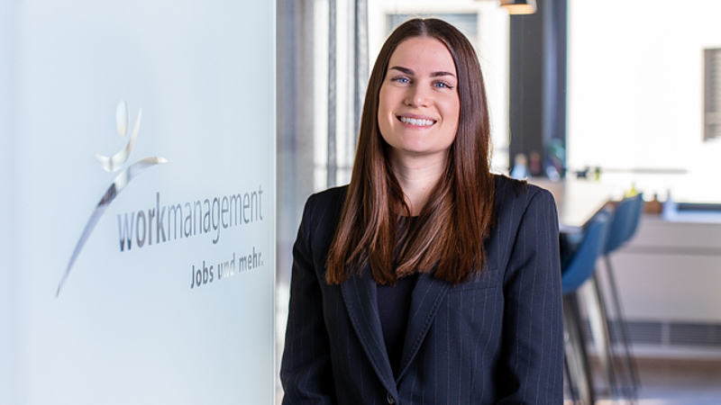 Portrait von Emilie Colomberotto aus der Workmanagement-Filiale Rapperswil