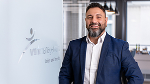 Portrait von Adriano Mendolia aus der Workmanagement-Filiale Wohlen