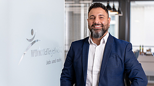 Portrait von Adriano Mendolia aus der Workmanagement-Filiale Wohlen