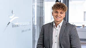 Portrait von Lenny Di Mascio aus der Workmanagement-Filiale Rapperswil