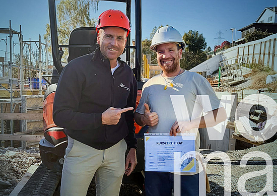 Temporärmitarbeiter von Workmanagement Glarus mit Diplom der Maschinistenausbildung M1