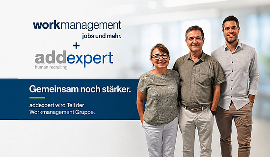 addexpert wird Teil der Workmanagement Gruppe