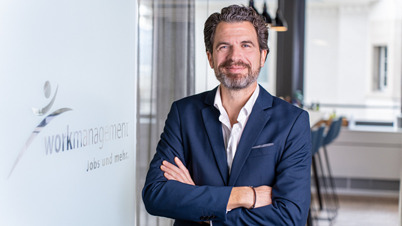 Portrait von Omar Bigaran aus der Workmanagement-Filiale Zug