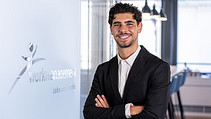 Portrait von Simone Primoceri aus der Workmanagement-Filiale Zürich